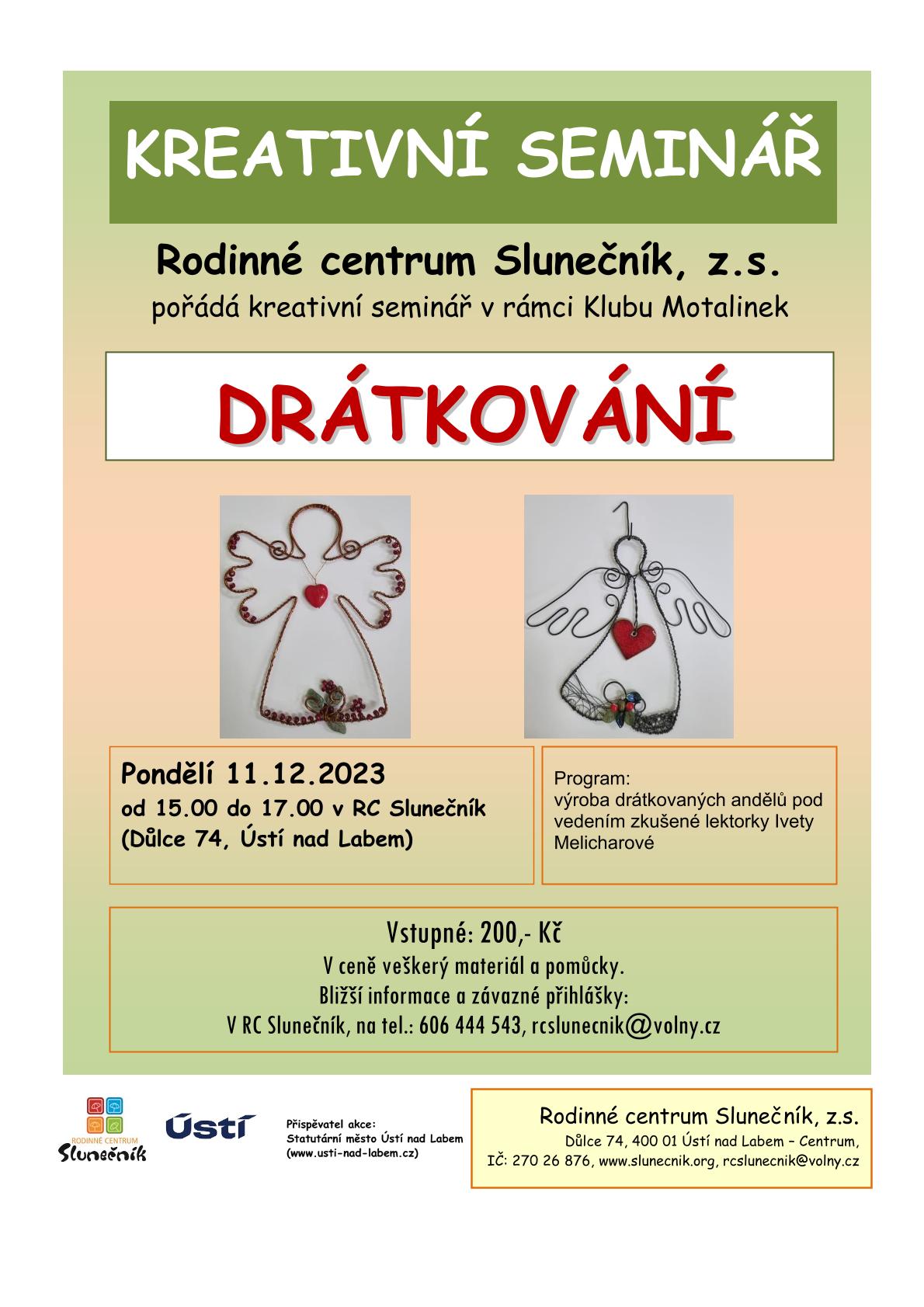 workshop drátkování 2023 1